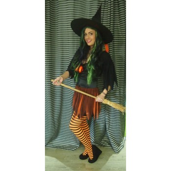 Orange and Black Witch ADULT HIRE